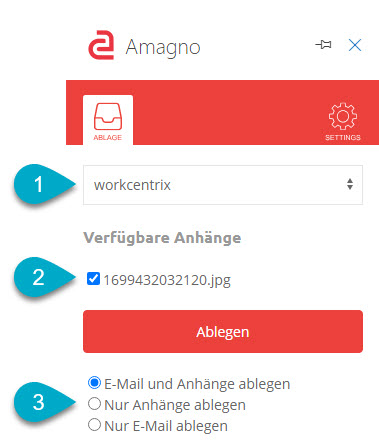 10 amagno default outlook addin