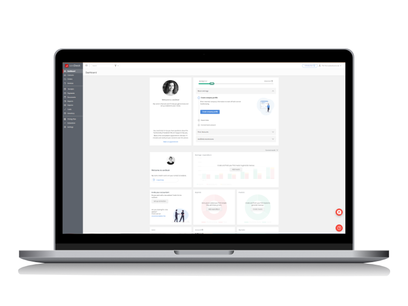 sevdesk Dashboard