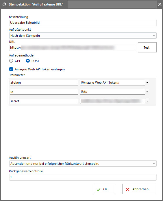 fenster einstellungen stempel lexoffice eingangsrechnungen