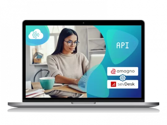 <p>Du arbeitest bereits mit sevDesk und amagno oder planst dies zu tun? Dann ist diese Schnittstelle die richtige Wahl, denn sie unterstützt dich im Prozess der Verarbeitung digitaler Eingangsrechnungen.</p>
<p>Durch die Schnittstelle zwischen amagno und sevDesk wird die Übertragung von Belegen von amagno zu sevDesk nahtlos automatisiert. Dieser intelligente Prozess vereinfacht nicht nur die Verarbeitung eingehender Rechnungen, sondern beschleunigt sie auch erheblich. Durch diese Integration gewinnst du zudem an Transparenz und Effizienz. Auch vorteilte Zusammenarbeit ist ein Kinderspiel. Um dein digitales Dokumentenarchiv kümmert sich amagno durch die revisionssichere Archivierung aller Dokumente.</p>
<p>Wir arbeiten kontinuierlich daran, Lösungen zu entwickeln und zu verbessern, um deine tägliche administrative Arbeit zu erleichtern.</p>
<p>Mit der Schnittstelle amagno @ sevDesk - connect bieten wir dir eine einfache Möglichkeit, Belegbilder direkt aus amagno zu übergeben.</p>
<p>Zudem können im DMS generierte Meta-Daten direkt mit dem Beleg übergeben werden. Mithilfe des richtigen Workflows werden so Belegnummer, Rechnungsdatum, Kontenzuweisung und Lieferant automatisch erfasst und zugeordnet. Alle diese Informationen stehen dann direkt in der Rechnungsübersicht in sevDesk zur Verfügung, wo sie mit einem Klick verbucht werden können. Diese Funktion bieten wir ab dem Tarif Essential an.</p>